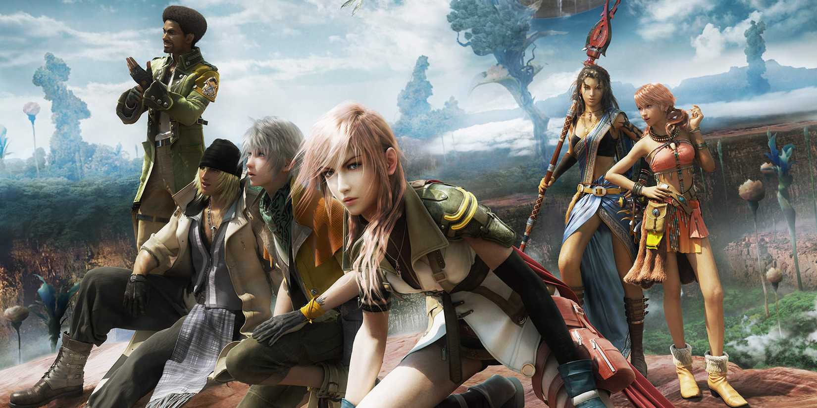 Final Fantasy 13 Party Together Art