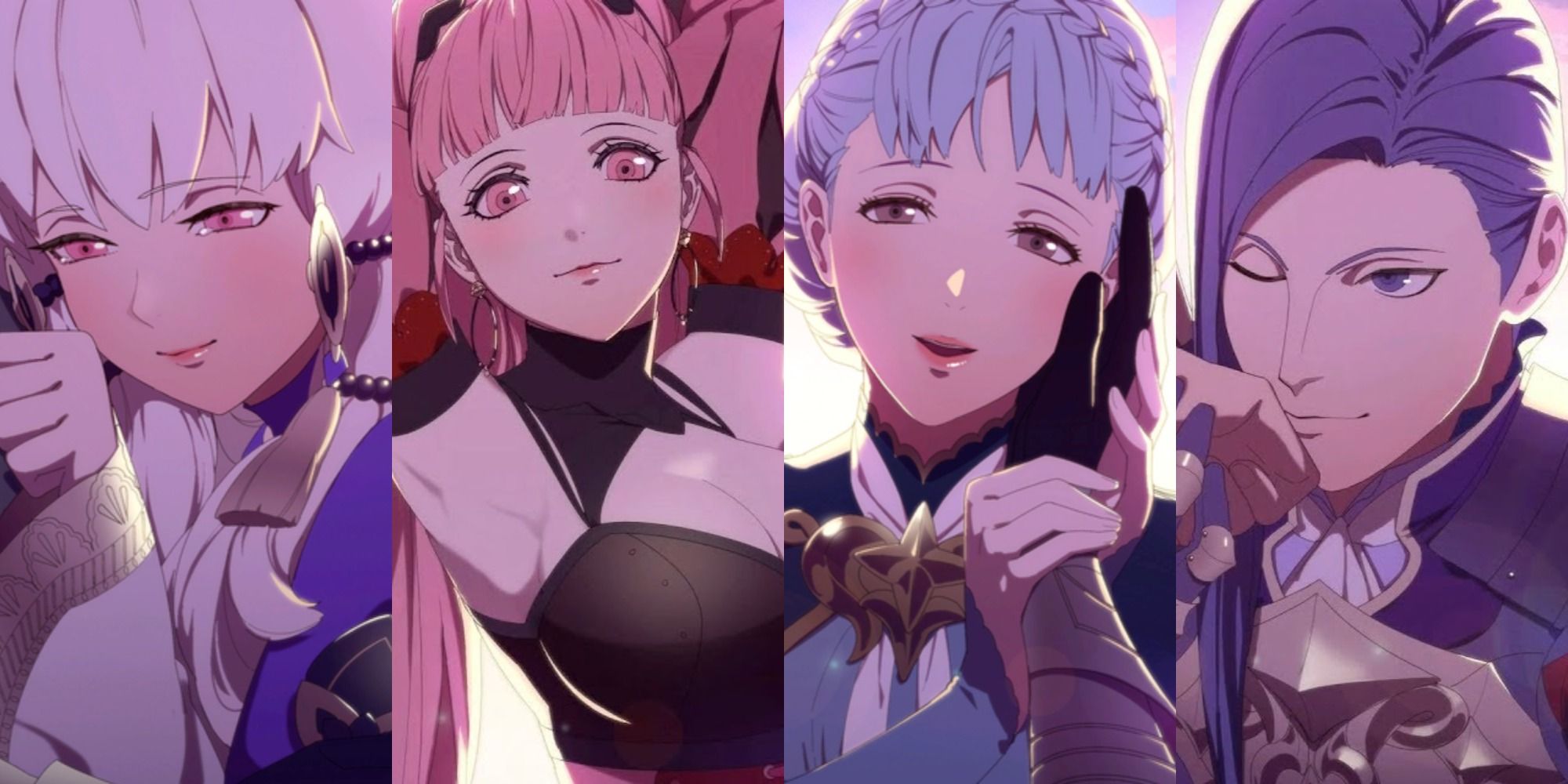 Compilation of Golden Deer characters from Fire Emblem Three Houses.