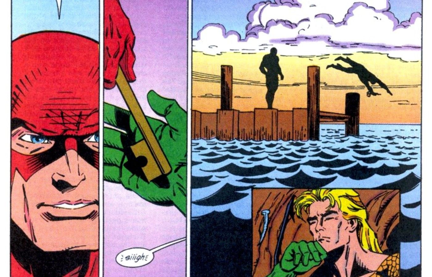 Aquaman and Flash’s First Team-Up Was A Total Flop