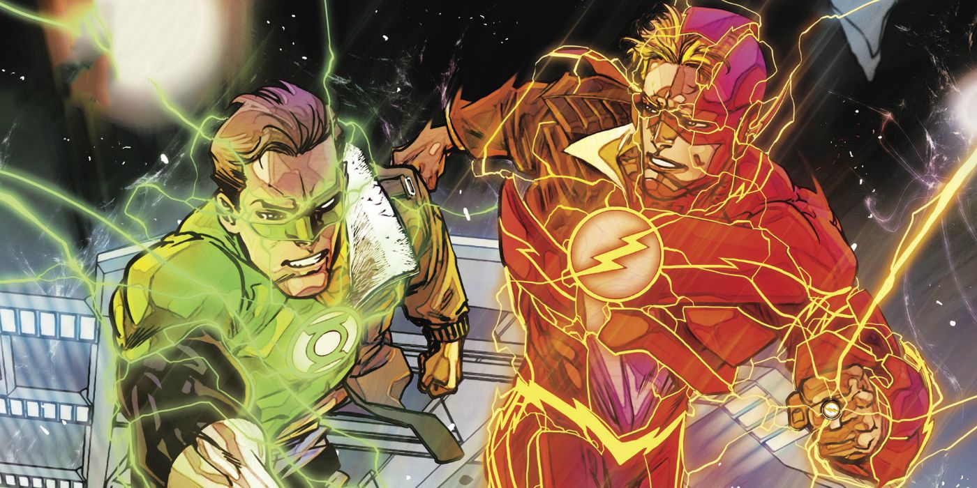 Flash Green Lantern DC Comics