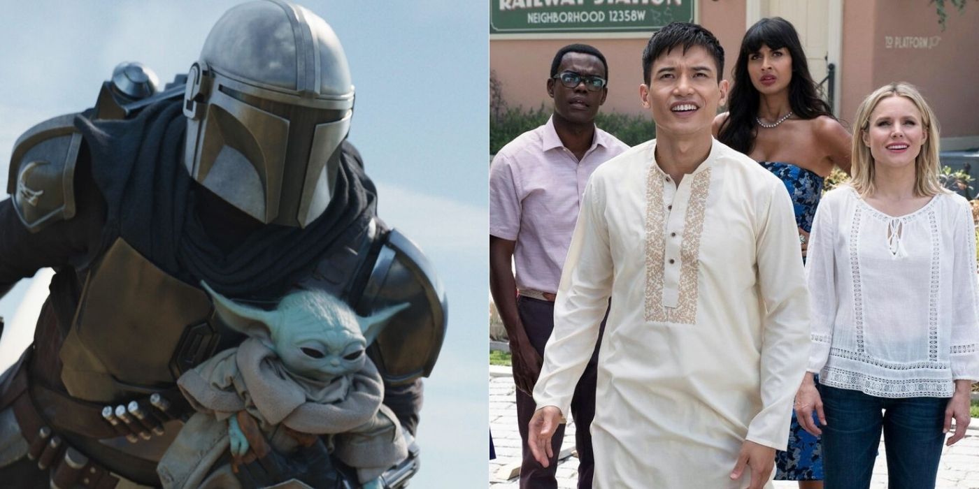 Split Image: The Mandalorian and The Good Place