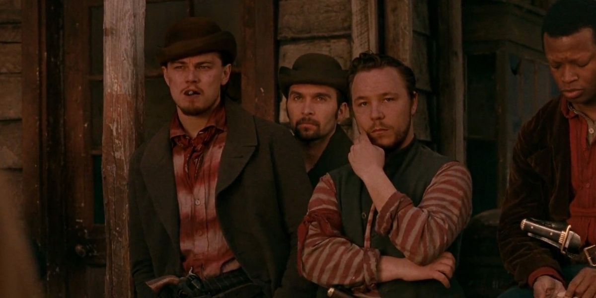 Amsterdam and Shang standing side by side in Gangs of New York