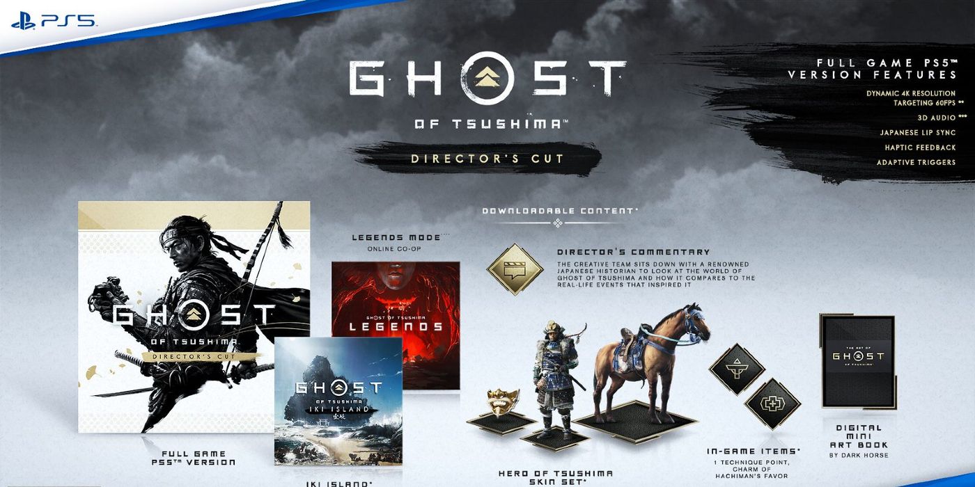 Ghost Of Tsushima Director's Cut Items