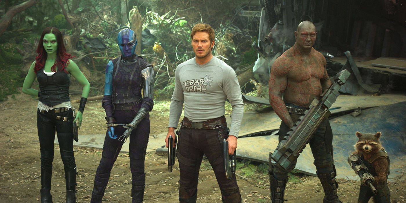 The Guardians of the Galaxy vol 2 team 