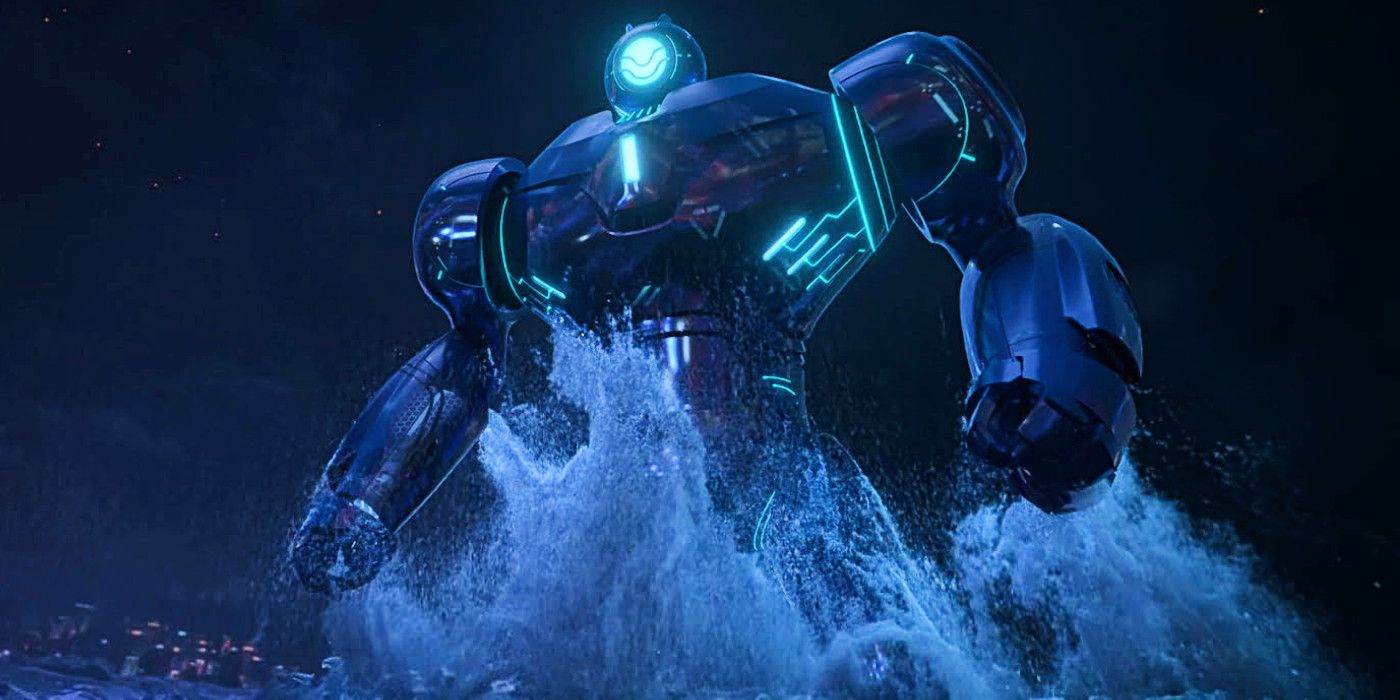 Gun Robot in Trollhunters Rise of the Titans