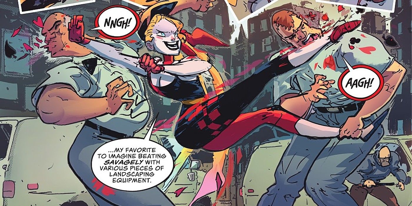 Harley Quinn #3 Page 15 Header