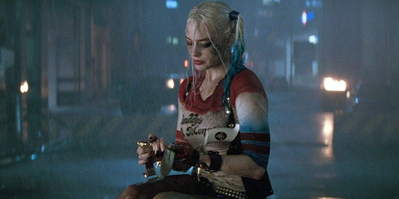 Harley cries in Suicide Squad