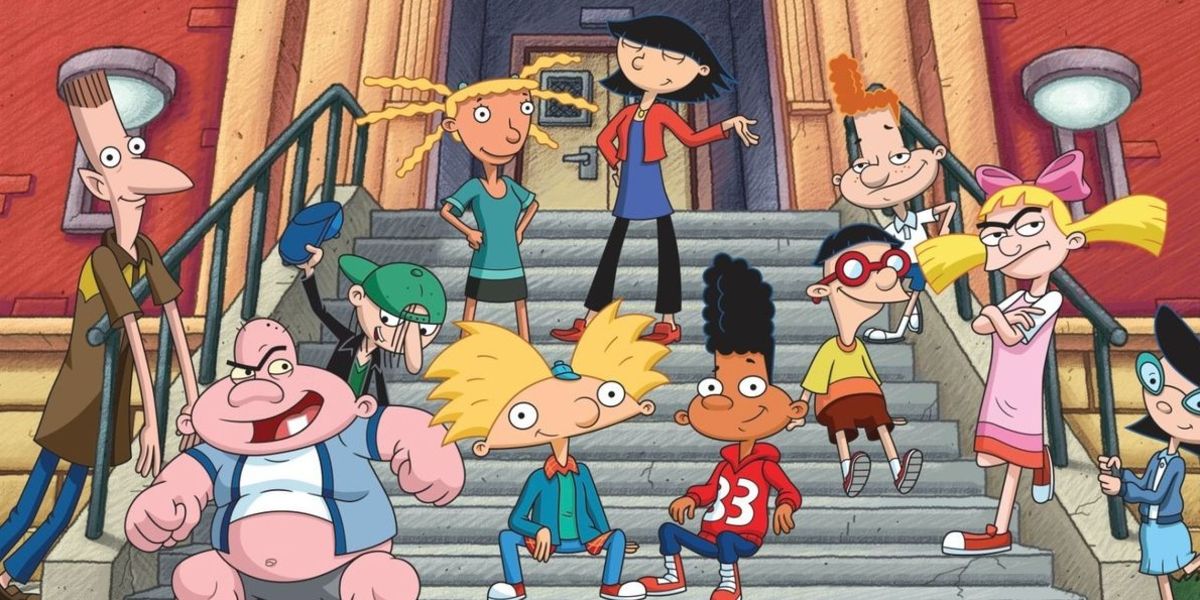 Promotional image of Nickelodeon's cartoon series Hey Arnold!