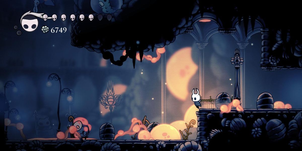 An example of the infection spreading through Hallownest.