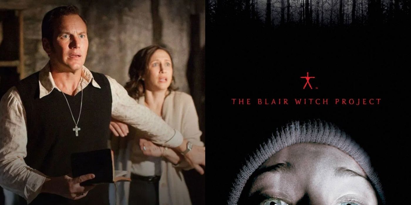 Split featured image of The Conjuring And The Blair Witch Project