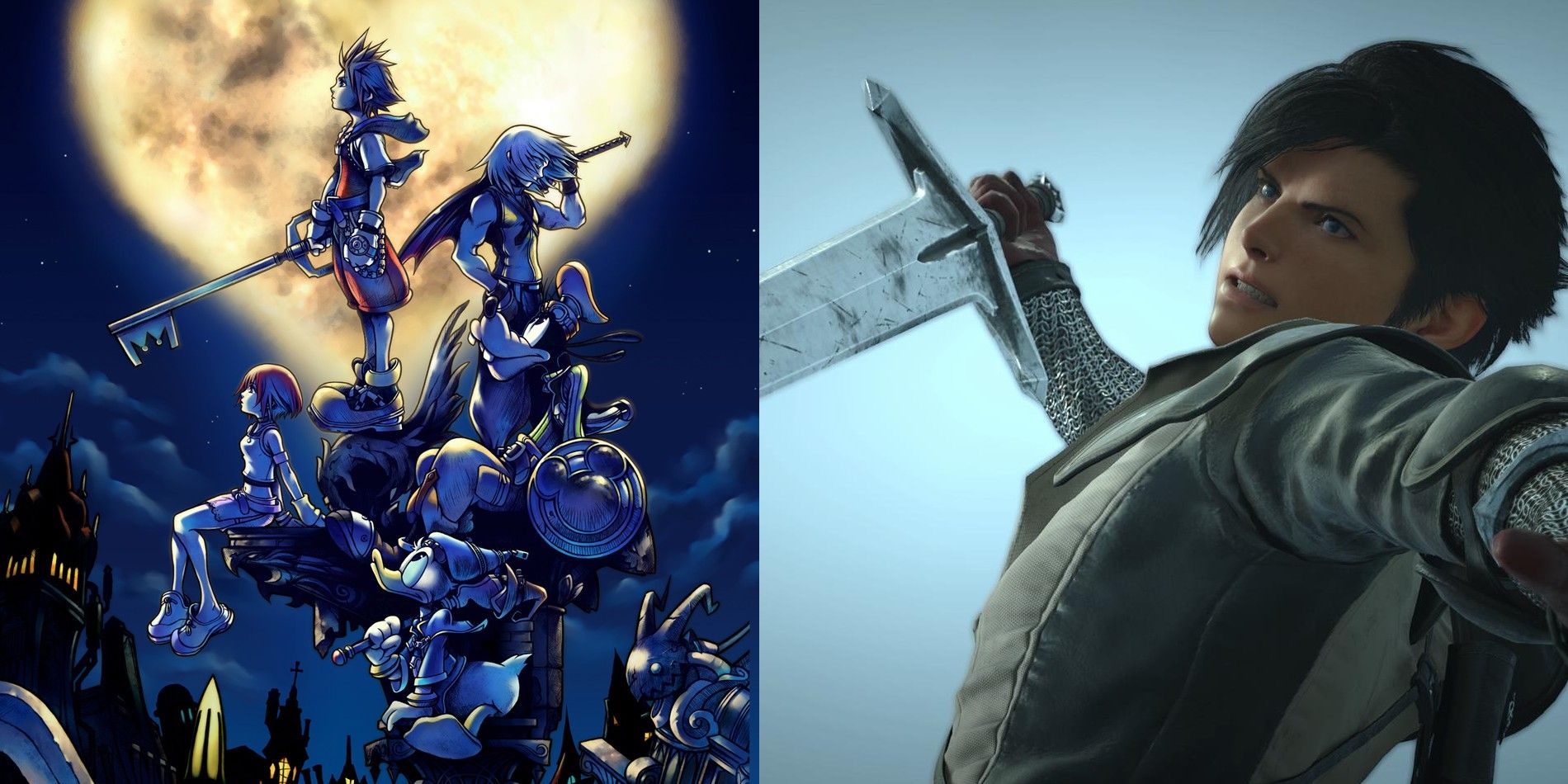 How Kingdom Hearts Changed Final Fantasy - Kingdom Hearts 1 And Final Fantasy 16 Image