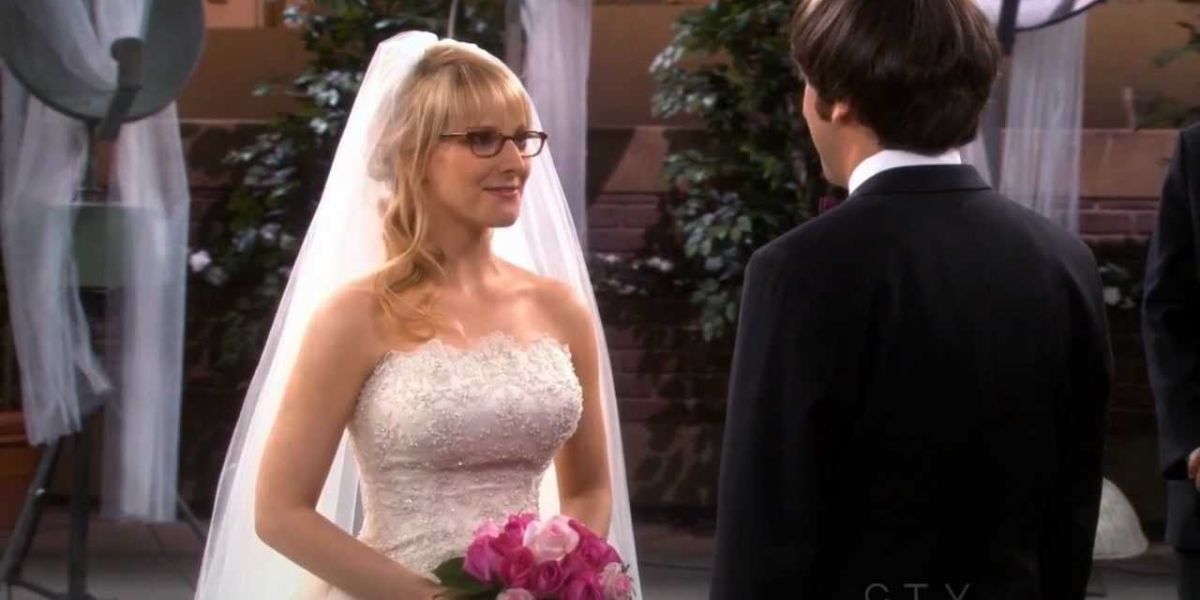 Howard and Bernadette's wedding in The Big Bang Theory