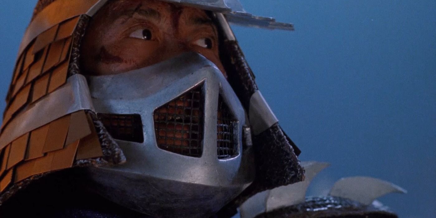 The Shredder returns from the grave in Teenage Mutant Ninja Turtles II