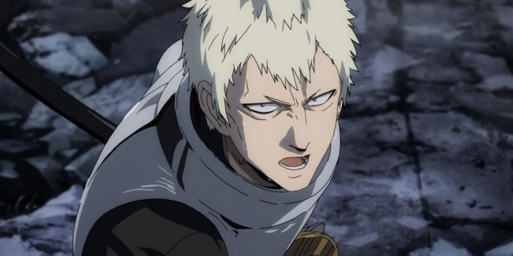 Iaian fighting Melzargard in One Punch Man