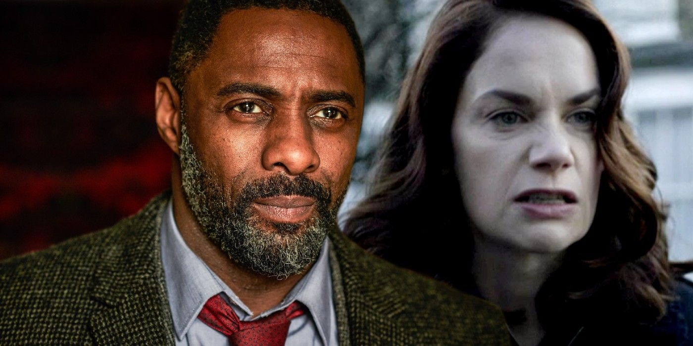 Idris Elba and Ruth Wilson as Alice in Luther