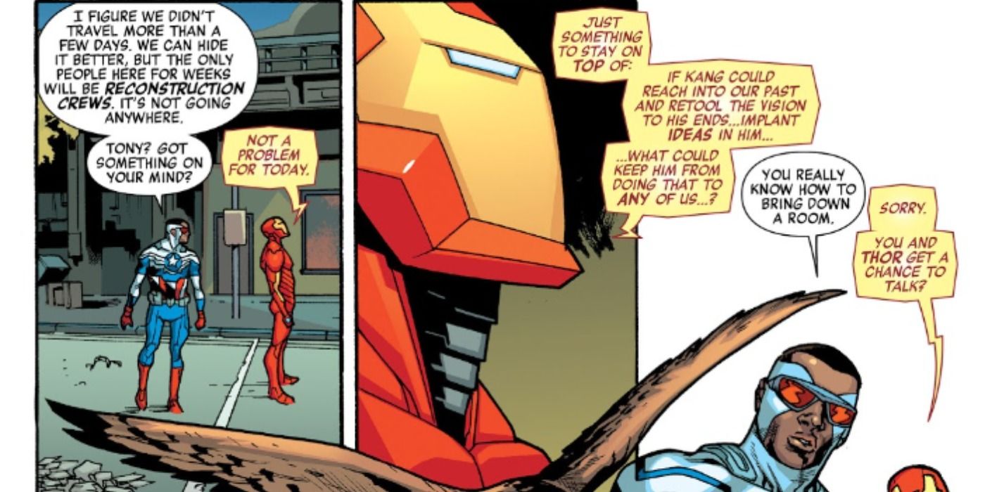 Iron Man Considers Kang