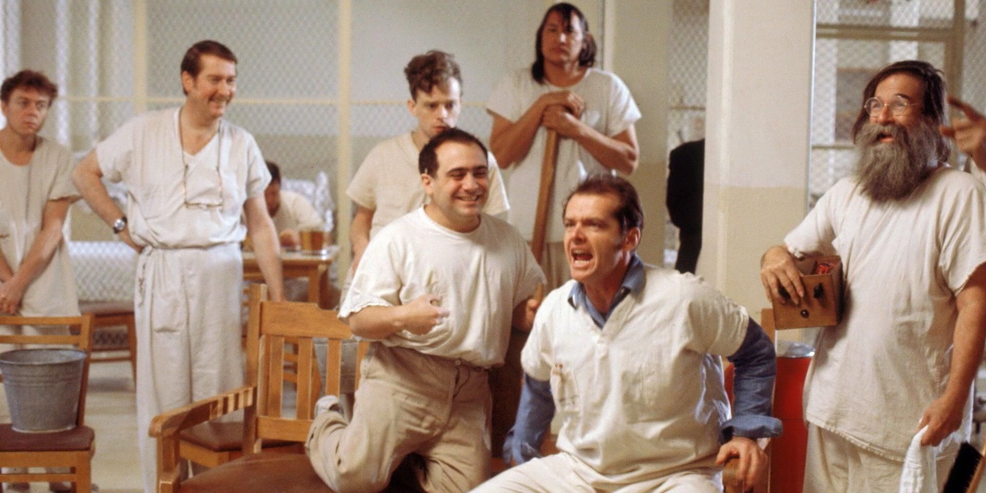 Jack Nicholson, Danny DeVito, William Redfield, Will Sampson in One Flew Over the Cuckoo's Nest