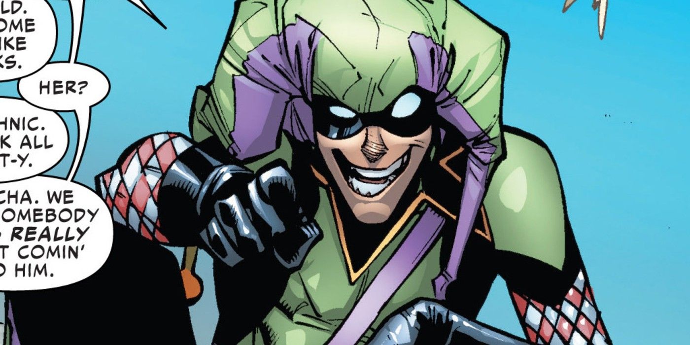 Jester dressed like jester in Marvel Comcis