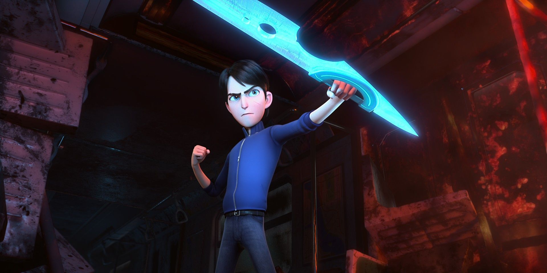 Jim in Trollhunters Rise of the Titans