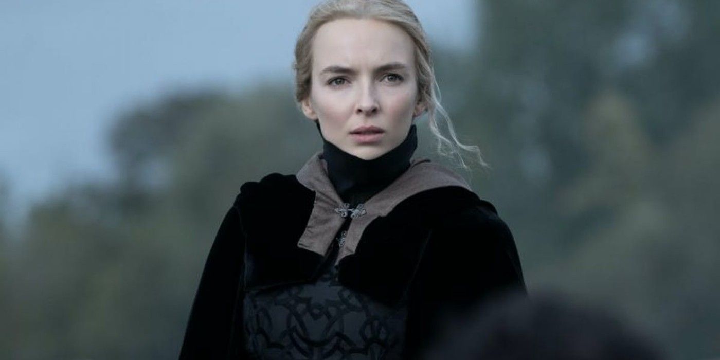 Jodie Comer Last Duel on a horse