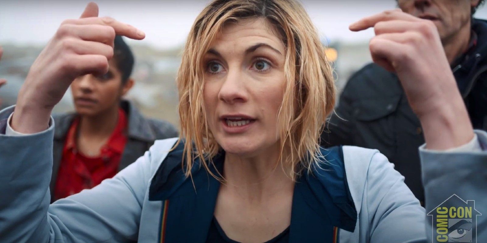 Jodie Whittaker as The Doctor in Doctor Who season 13