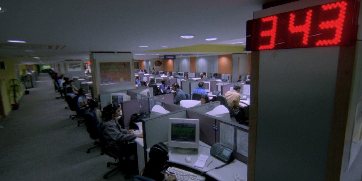A Call Center in action in John And Jane
