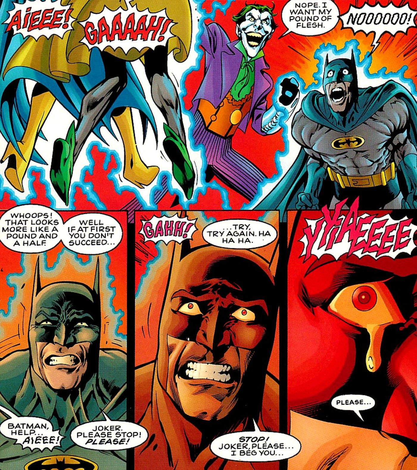 Joker Kill Robin and Batgirl