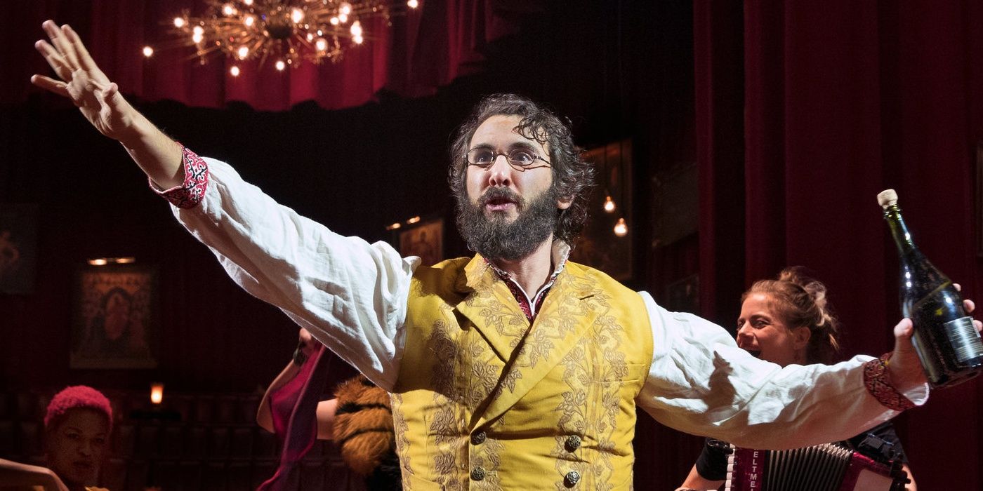 Josh Groban as Pierre in Natasha, Pierre, and the Great Comet of 1812.