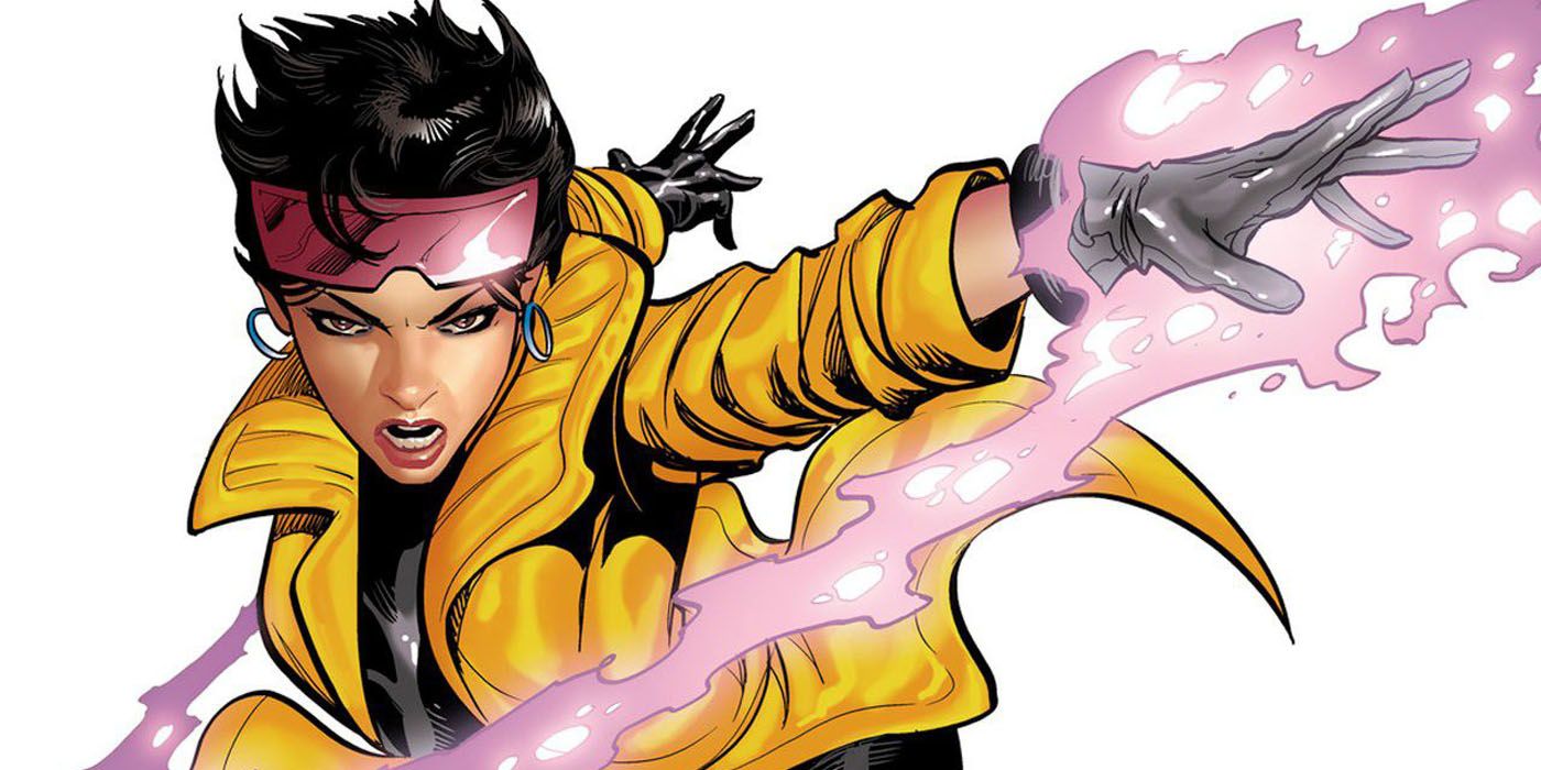 Jubilee using her powers in X-Men comics.