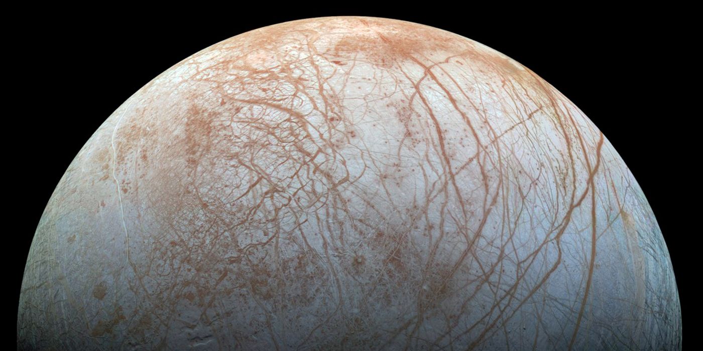 Jupiter Europa Moon Ice Shell