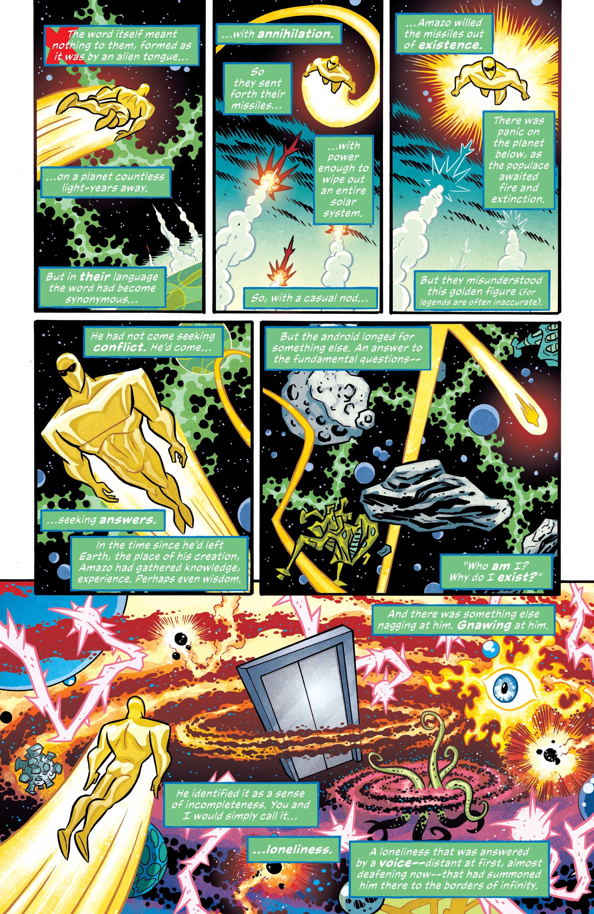 Justice League Infinity preview page
