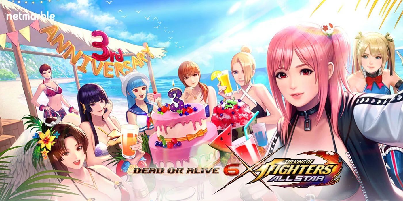 King Of Fighters AllStar Dead Or Alive 6 Crossover Promo