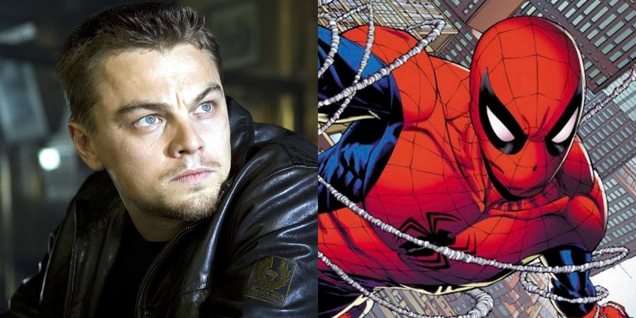 Leonardo DiCaprio in The Departed and Spider-Man in Marvel comics