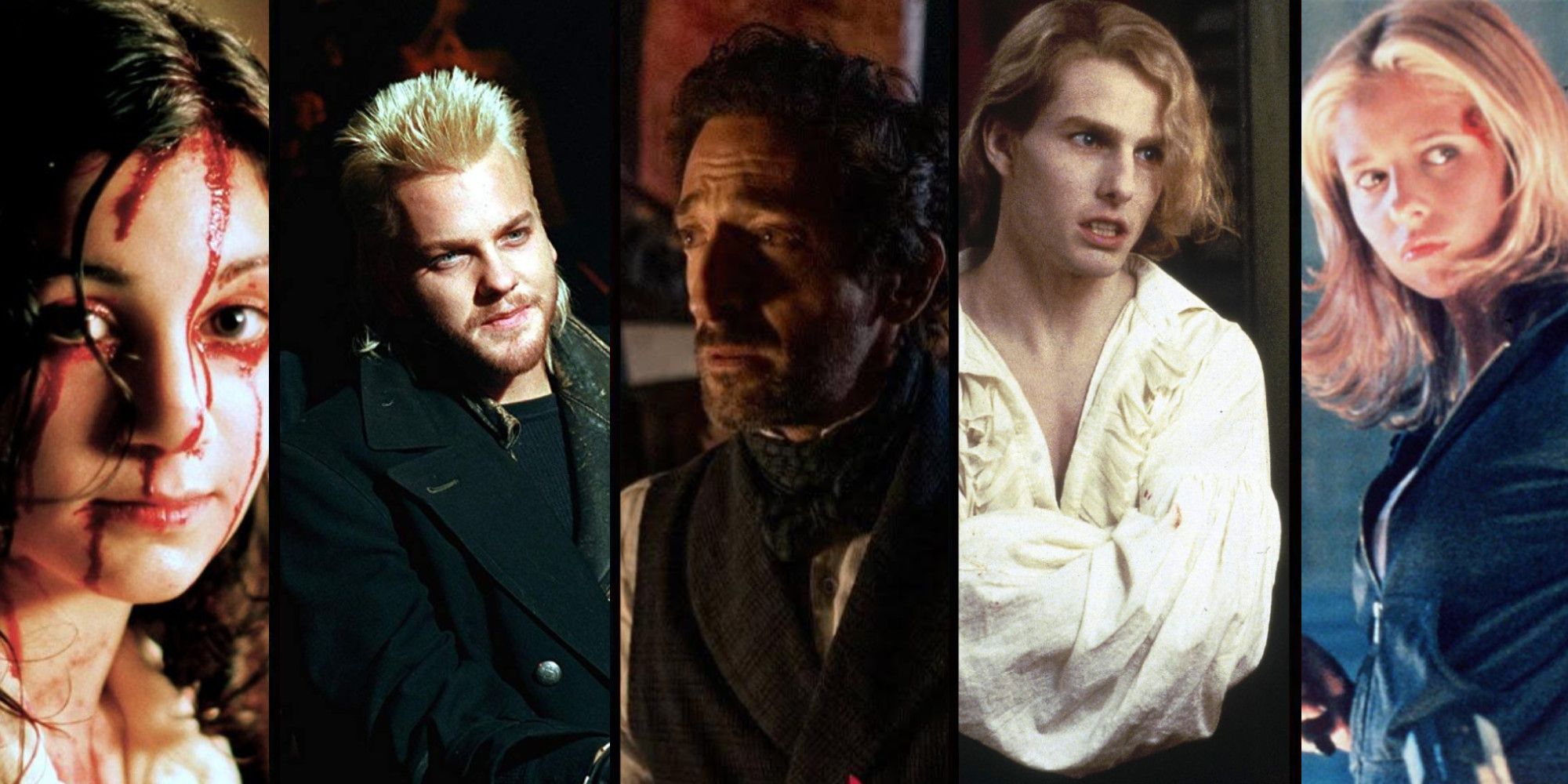 Let The Right One In, The Lost Boys, Chapelwaite, Interview With The Vampire, Buffy the Vampire Slayer