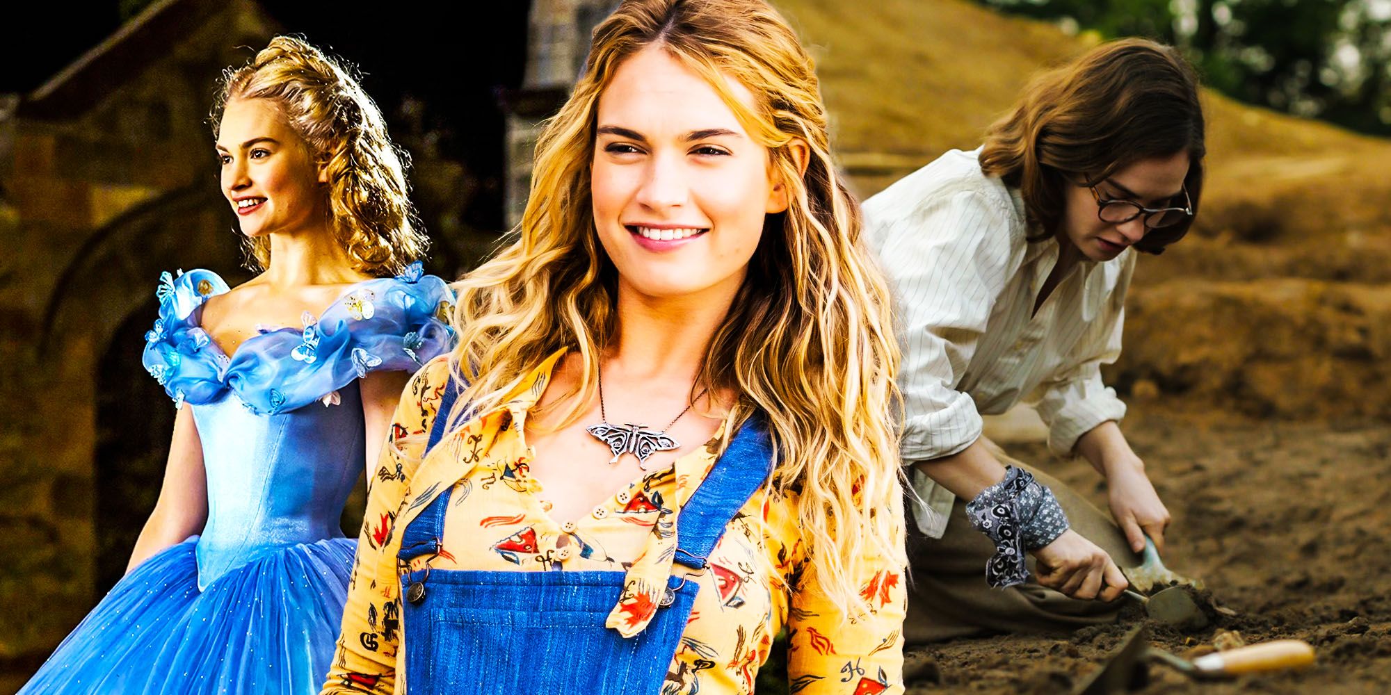 Lily James Movies ranked Cinderella Mamma Mia here we go again dig