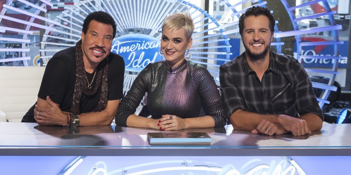 Lionel Ritchie, Katy Perry and Luke Bryan Sit Behind The Idol Judge's Table