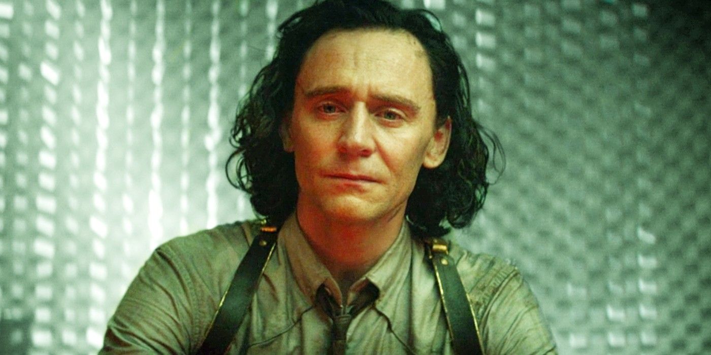 Loki in shirt and tie