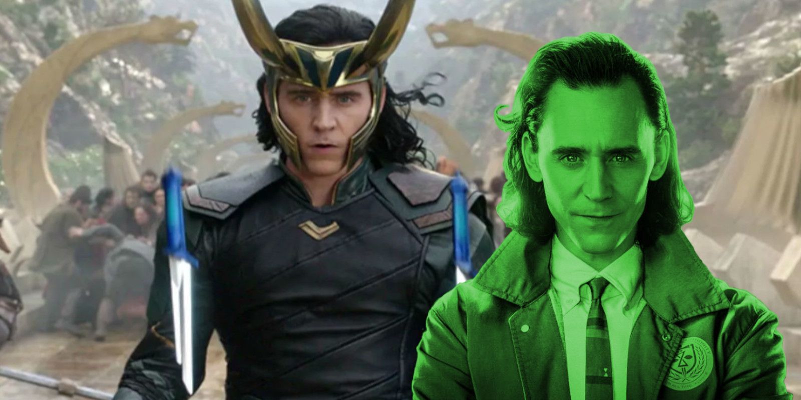 Loki in Loki and Thor Ragnarok