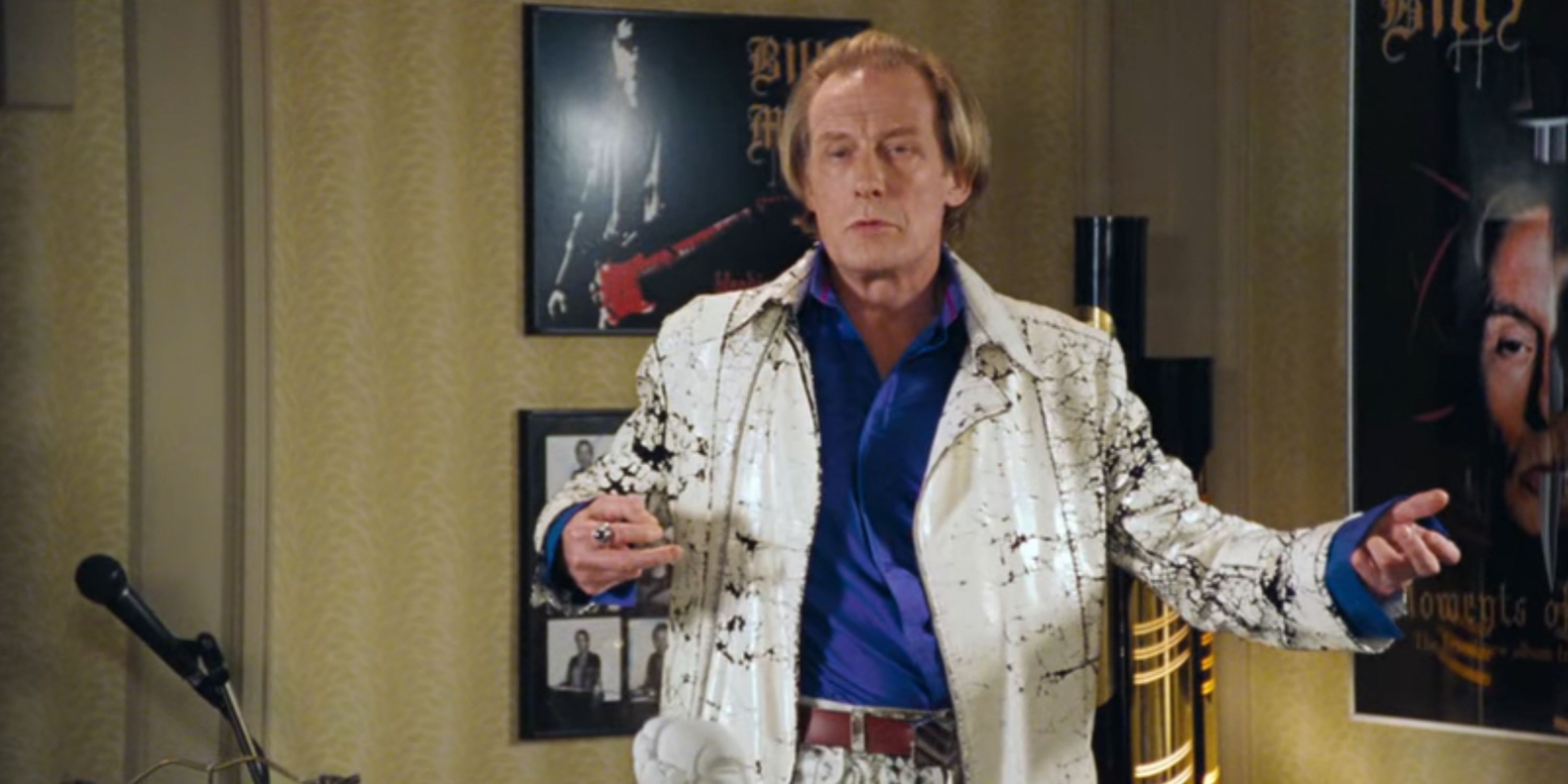 Bill Nighy as Billy Mack in Love Actually