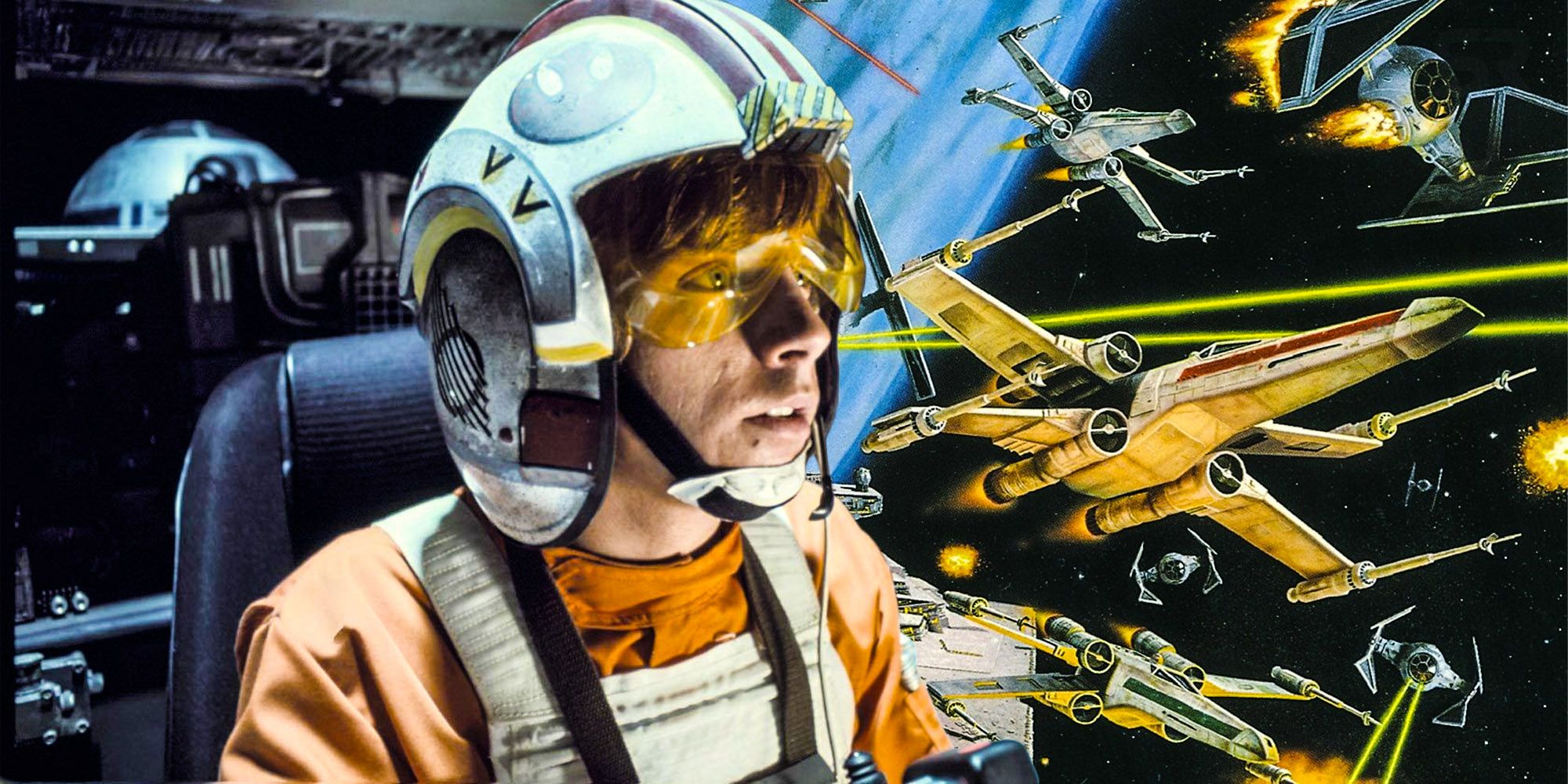Luke Skywalker Xwing Red Squadron Rogue Squadron