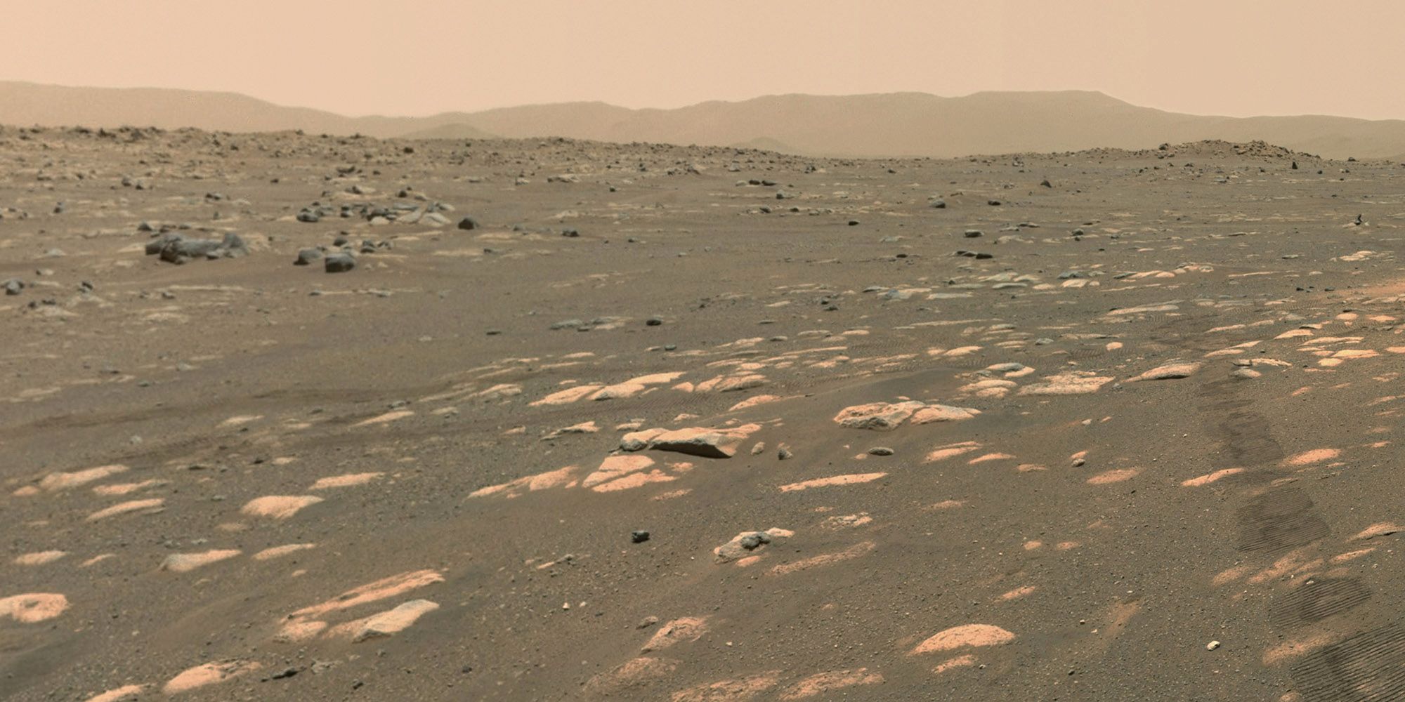 Mars Surface Perseverance Photo