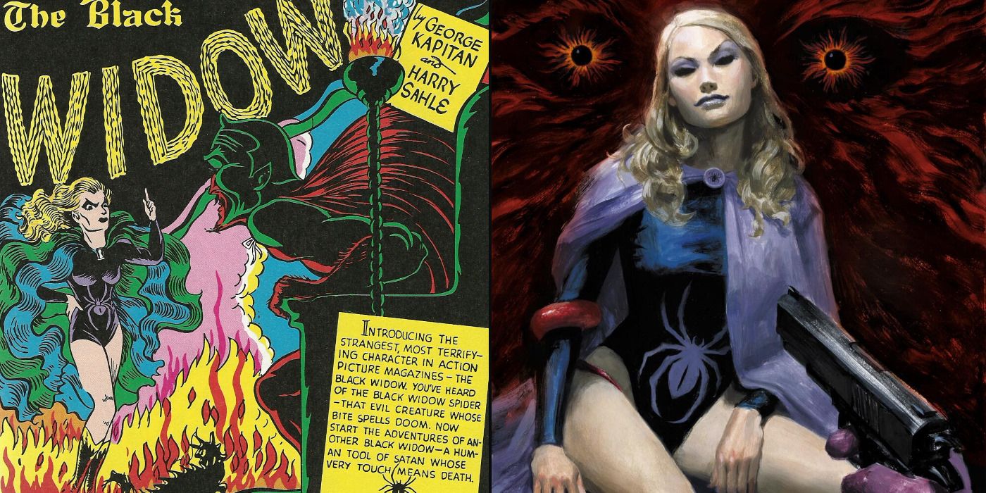 Marvel Comics Original Black Widow Versions