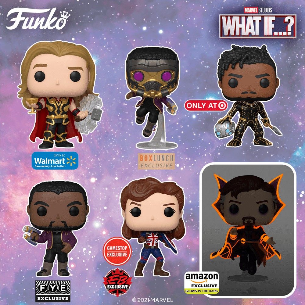 Marvel What If Funko exclusives