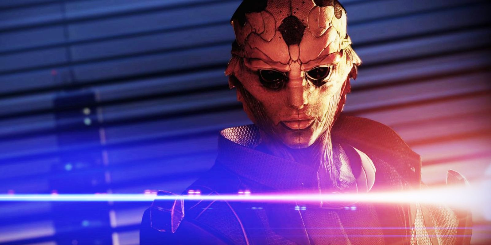 Thane in battle in Mass Effect 3.