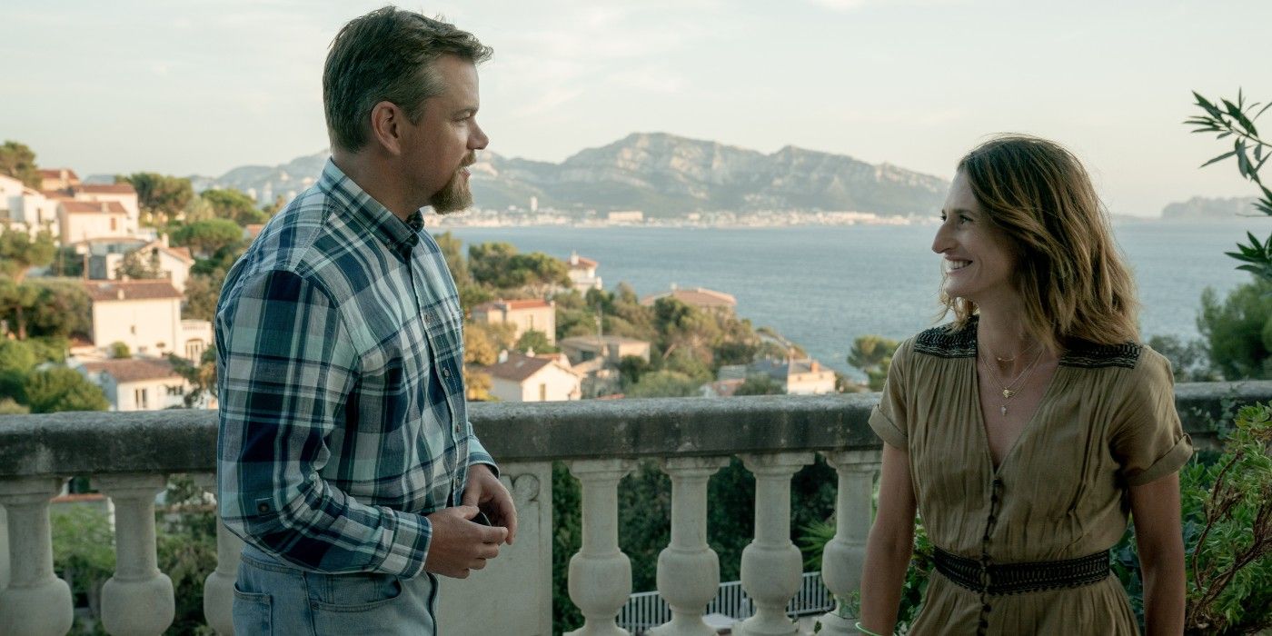 Matt Damon &amp; Camille Cottin in Stillwater