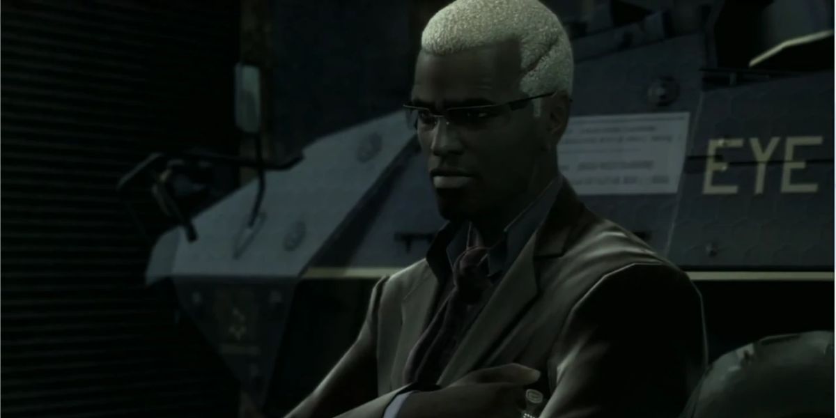 Drebin 893's introduction scene in Metal Gear Solid 4.