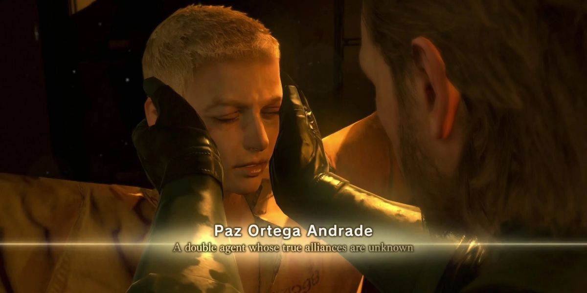 Paz as she appears in Metal Gear Solid V.