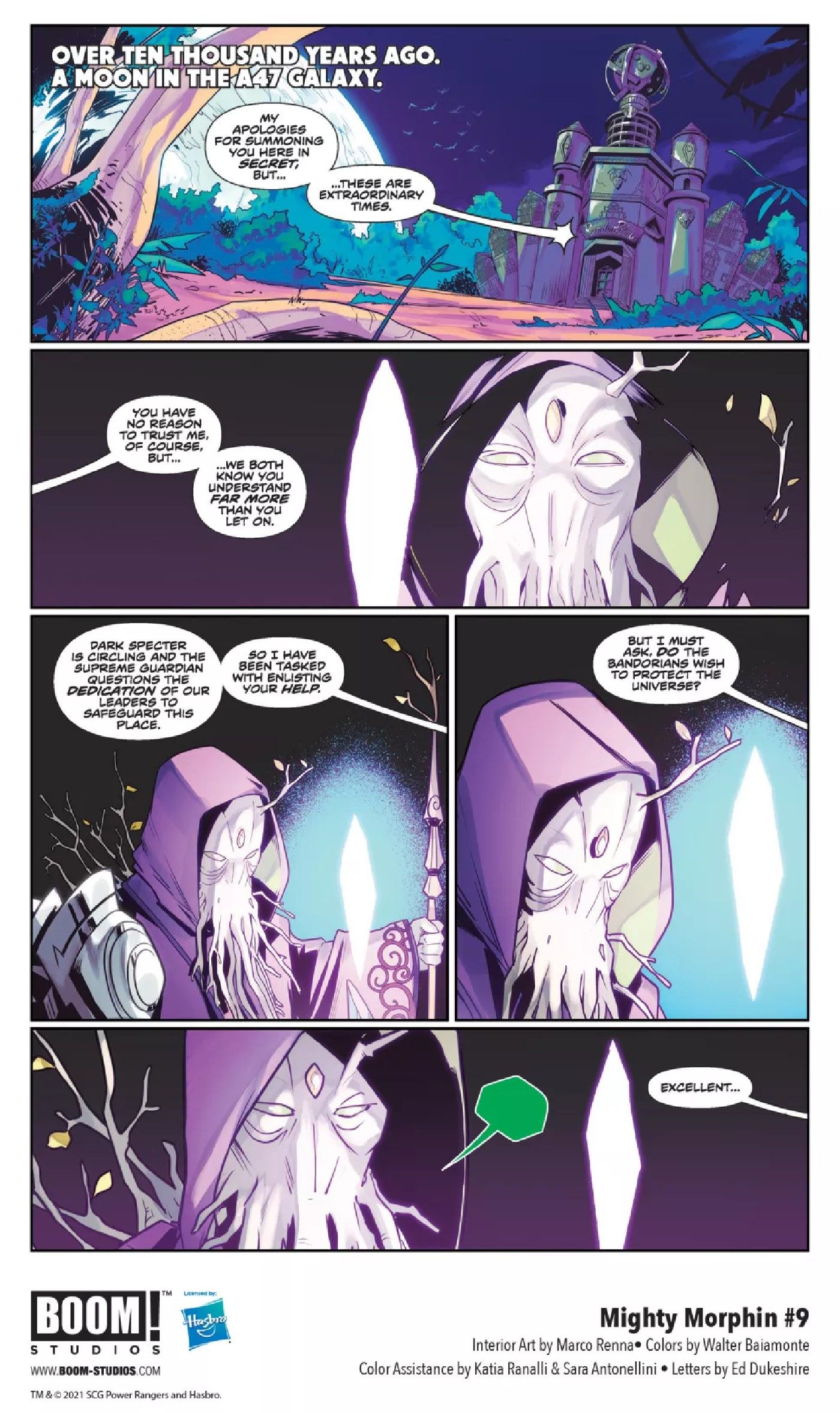 Mighty Morphin 9 preview page 3