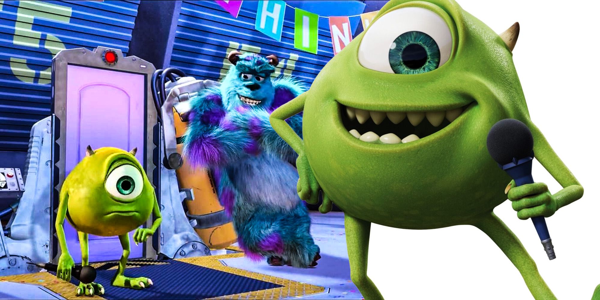 Mike Wazowski Monsters at Work Monsters Inc Happy ending
