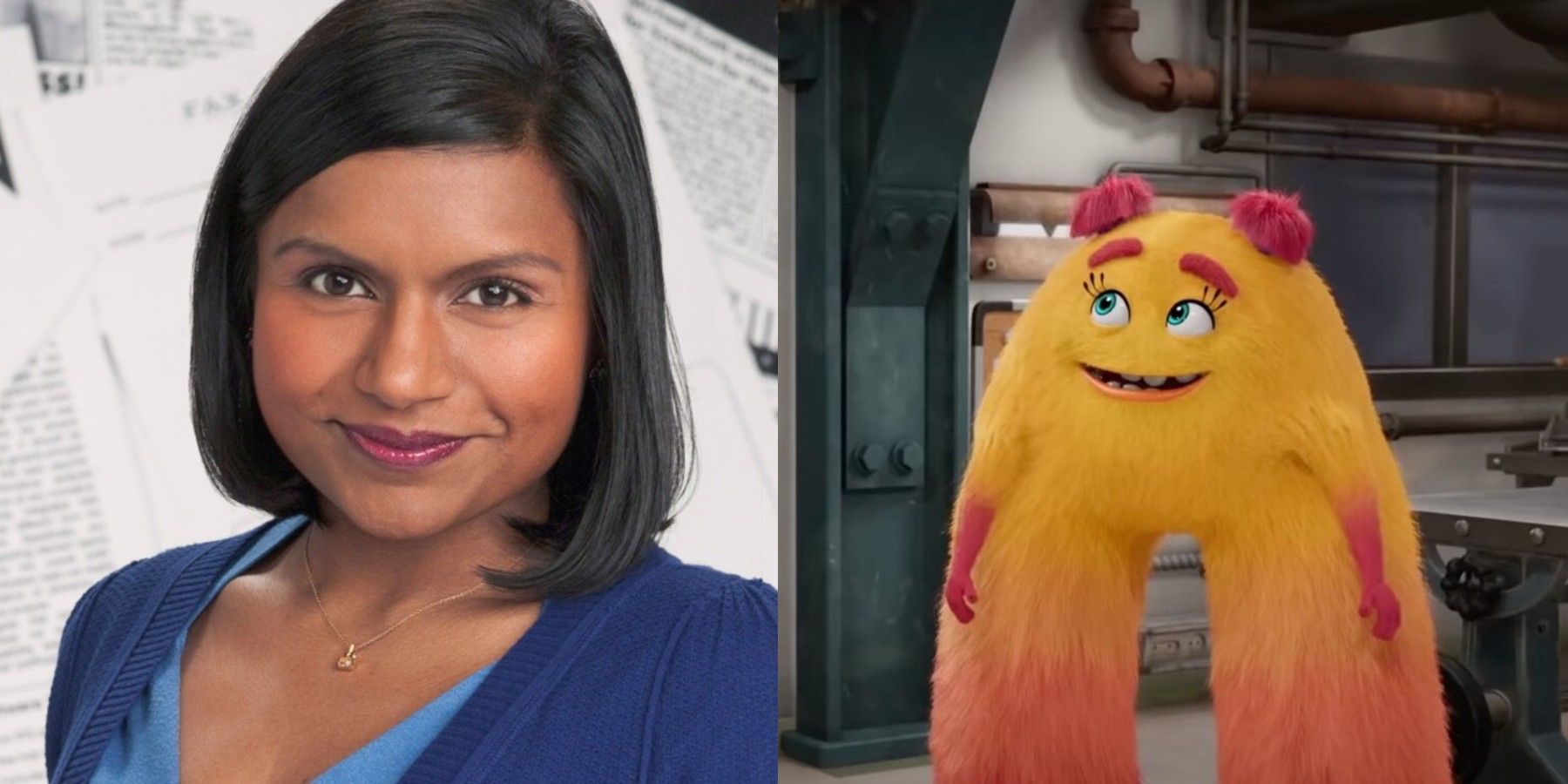 Mindy Kaling as Val Little monsters at work